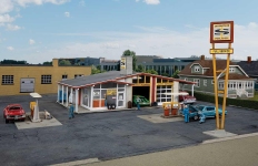 Walthers 933-3541 - H0 - Tankstelle, historisch